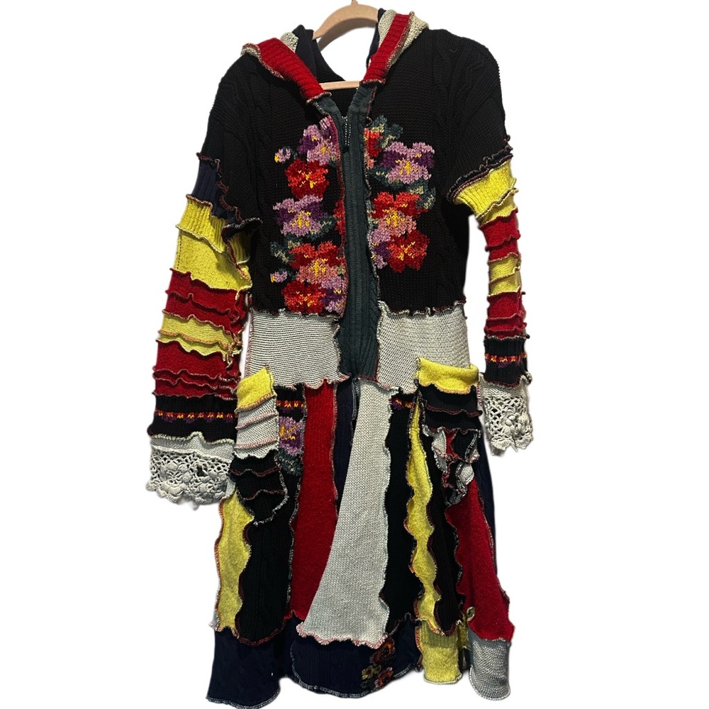 Handmade hippie sweater
